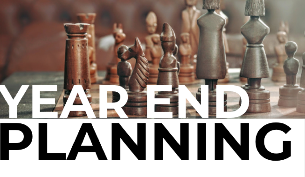 Year end planning cover