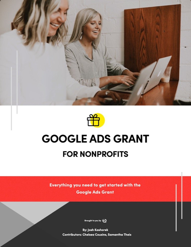 Google Ads Grant guide cover