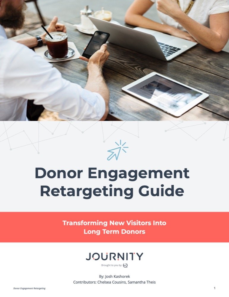 Donor Retargeting guide cover